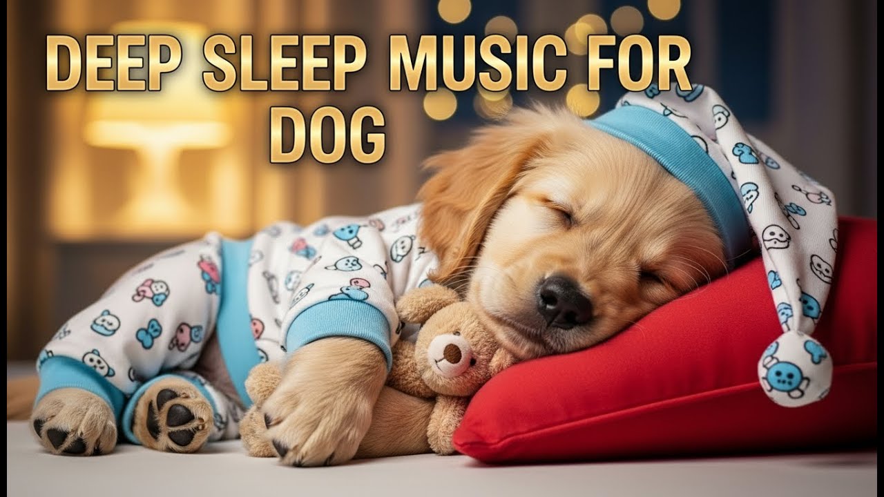 Deep Sleep Music for Dogs 🐶💤 | Calming Music to Help Puppies Sleep Fast