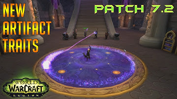 How To Unlock New Traits Patch 7.2 PTR WoW Legion