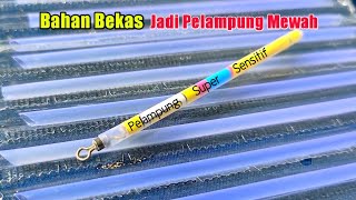 CARA MEMBUAT DAN SETTING PELAMPUNG PANCING SUPER SENSITIF!!