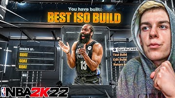 I CREATED THE BEST ISO BUILD IN NBA 2K22 CURRENT GEN!