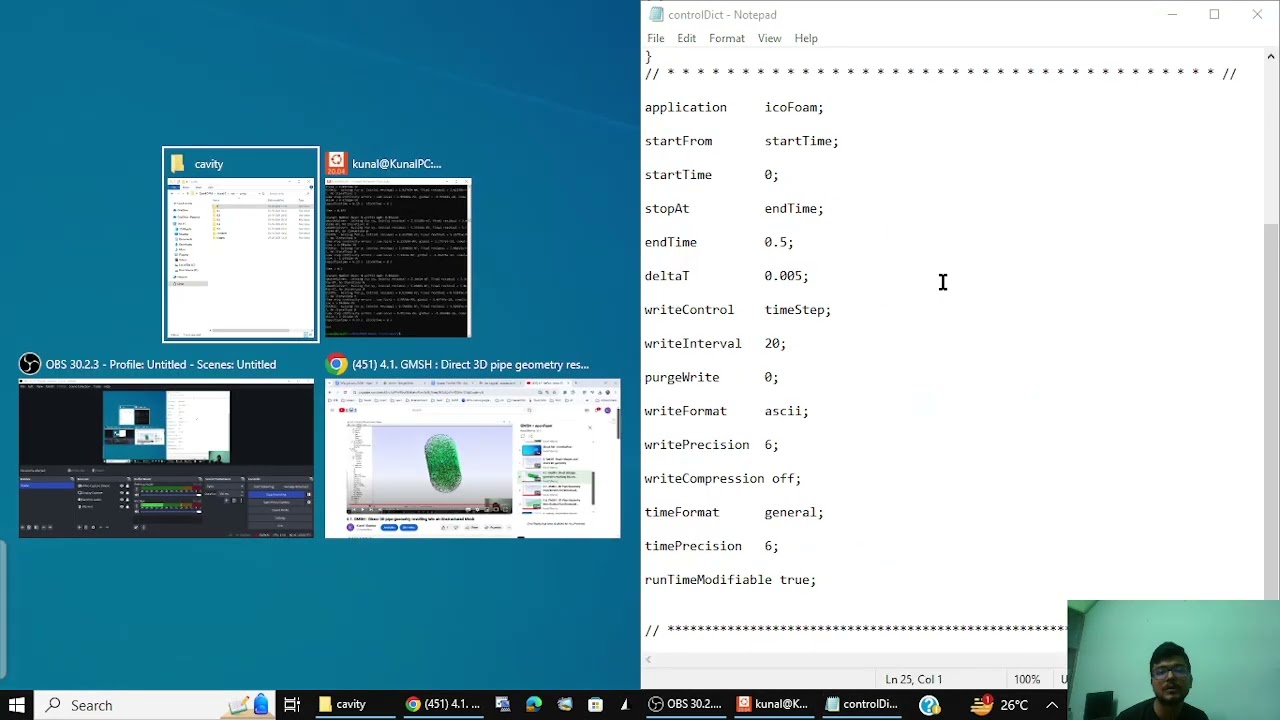 6. Ubuntu + openFoam Basics + Tips and Tricks