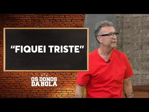 Neto prevê Tite no Corinthians e ironiza demissão no Flamengo: "Tô muito triste"