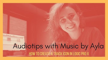 How to create a track icon in Logic Pro X