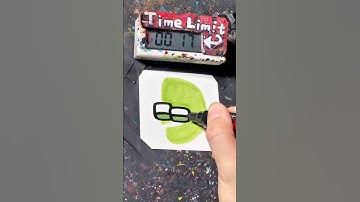 【ASMR】Drawing D (AlphabetLore)in 40Sec