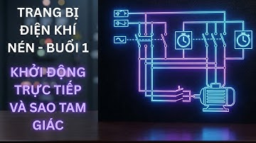 Trang Bị Điện & Khí Nén | Cơ bản Khí Cụ Điện và Bài Tập Khởi Động Động Cơ | Tập 1