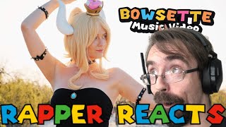 Rapper Reacts to BOWSETTE ■ Official Music Video ■ The Chalkeaters feat. Meret Giddy & Nekro G