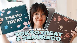 may 2023 box  · tokyotreat & sakuraco trying out japanese snack boxes!  (with 5% off promo code!)