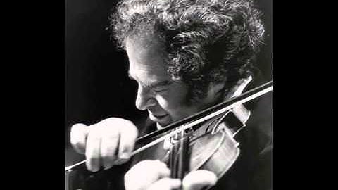 Itzhak Perlman plays Sarasate  Zigeunerweisen