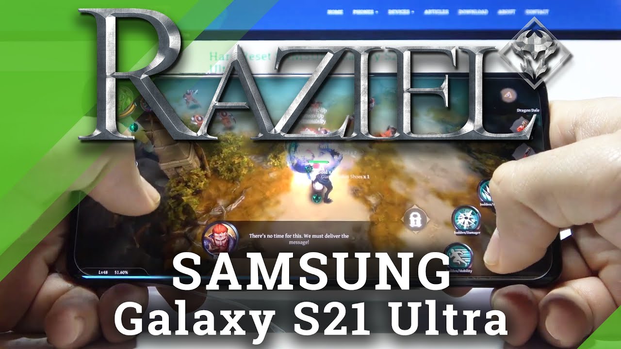 How Raziel: Dungeon Arena Works on Samsung Galaxy S21 Ultra – Gameplay / Game Test