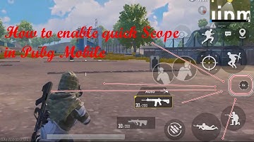 HOW TO ENABLE QUICK SCOPE SWITCH OPTION IN PUBG MOBILE || SWITCH SCOPE FAST IN PUBG MOBILE