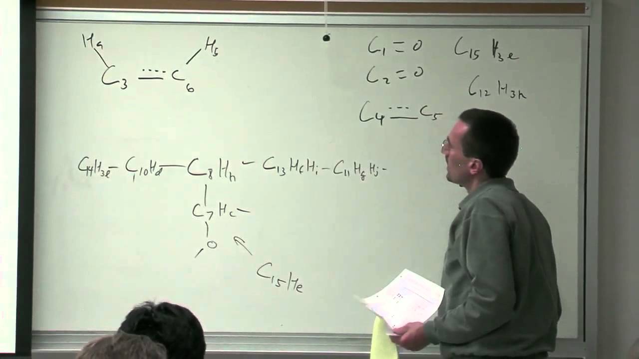 Chem 203. Organic Spectroscopy. Lecture 24. Using Organic Spectroscopy to Solve Complex Structures