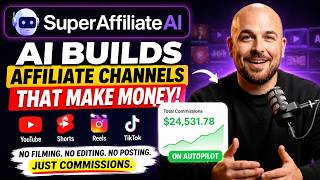 SuperAffiliatesAI Review: Faceless Affiliate Channels on Autopilot! 🔴 Review + DEMO + OTO + BONUS