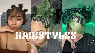 8 HAIRSTYLE IDEAS FOR SHORT HAIR | TikTok compilation (easy + beginner friendly)