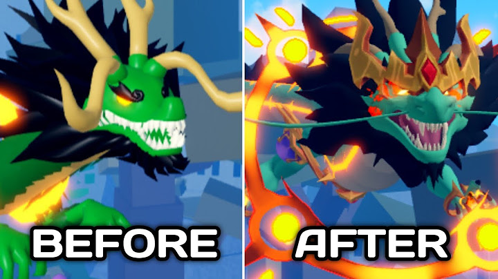 OLD vs NEW Dragon | Bloxfruits Dragon Update 🐲