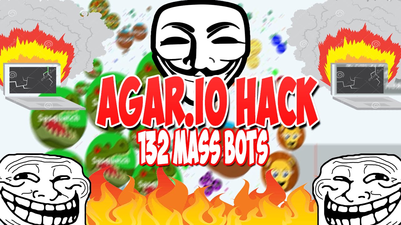 132 MASS BOTS HACK // HOW TO RUIN AGAR.IO :(