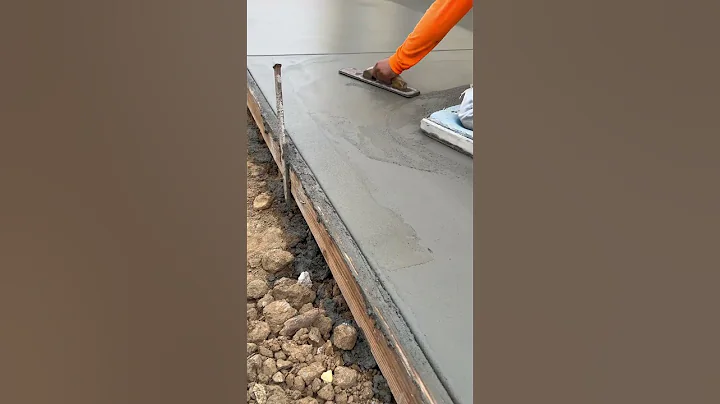 How you edge and trowel concrete!