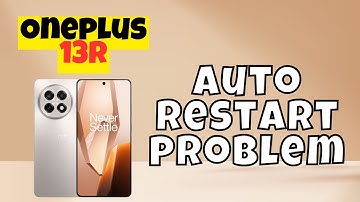 Oneplus 13R Auto restart problem | How to solve auto restart issue | Auto restart not working (2025)