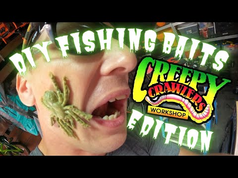 creepy crawler fishing lure Zoom Tail Watermelon Seed The Zoom Creepy Crawler is a versatile 3 inch soft plastic bait designed as a trailer to add lively action and extra appeal to your favorite jigs and spinnerbaits Heddon Crazy Crawler - Yellow