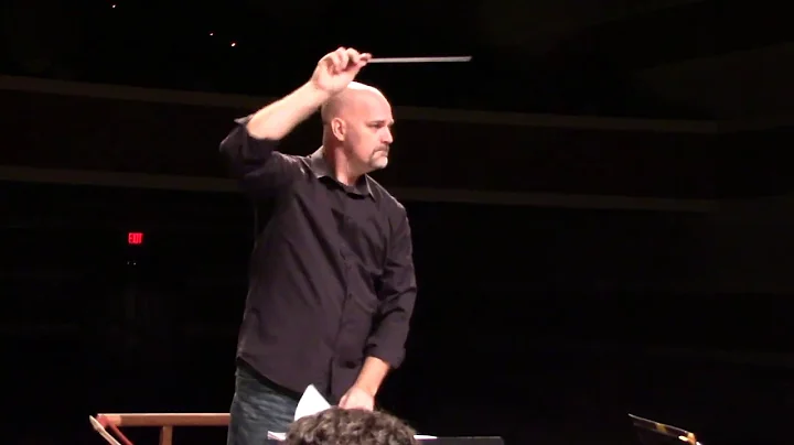 Maestro Brian Dollinger conducts the "Grand Canyon...