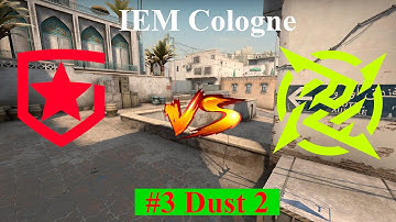 Gambit не остановить? | Gambit vs NIP (map 3, Dust 2, Bo3) IEM Cologne 2021