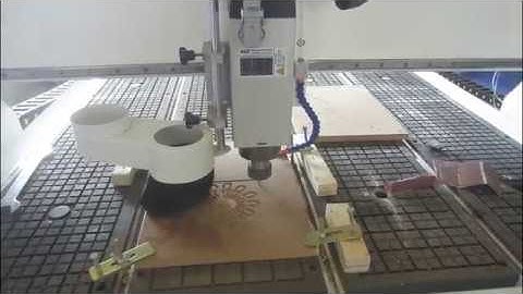 Acctek AKM1325 CNC engraving machine overall and test on wood