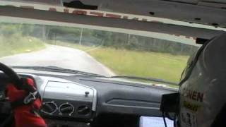 Camara interior Borja  y Senen Rally Cantabria