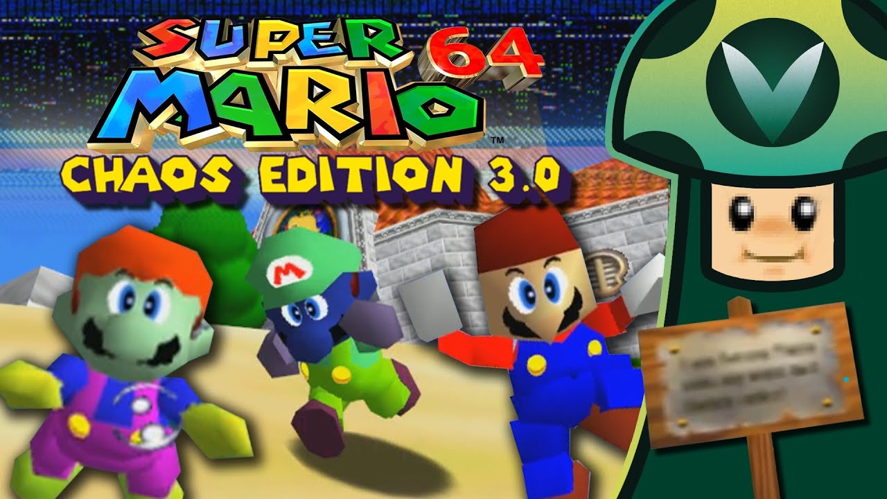 [Vinesauce] Vinny Super Mario 64 Chaos Edition 3.0 YouTube