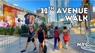 Manhattan’s New West Side: 11th Avenue Walking Tour (4K)