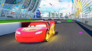 Lightning McQueen Crazy Academy Races! Cars 3 Driven to Win