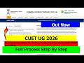 CUET UG 2026 Register Scribe Details Out Now For PwD/ PwBD | How To Fill | Step By Step