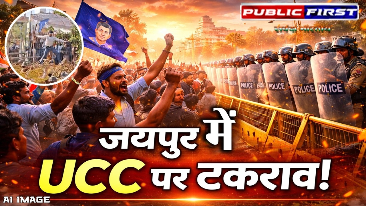 जयपुर में यूसीसी बिल समर्थन प्रदर्शन: भीम सेना ने किया महा-आंदोलन