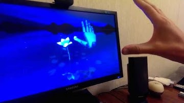 Leap Motion controller demo
