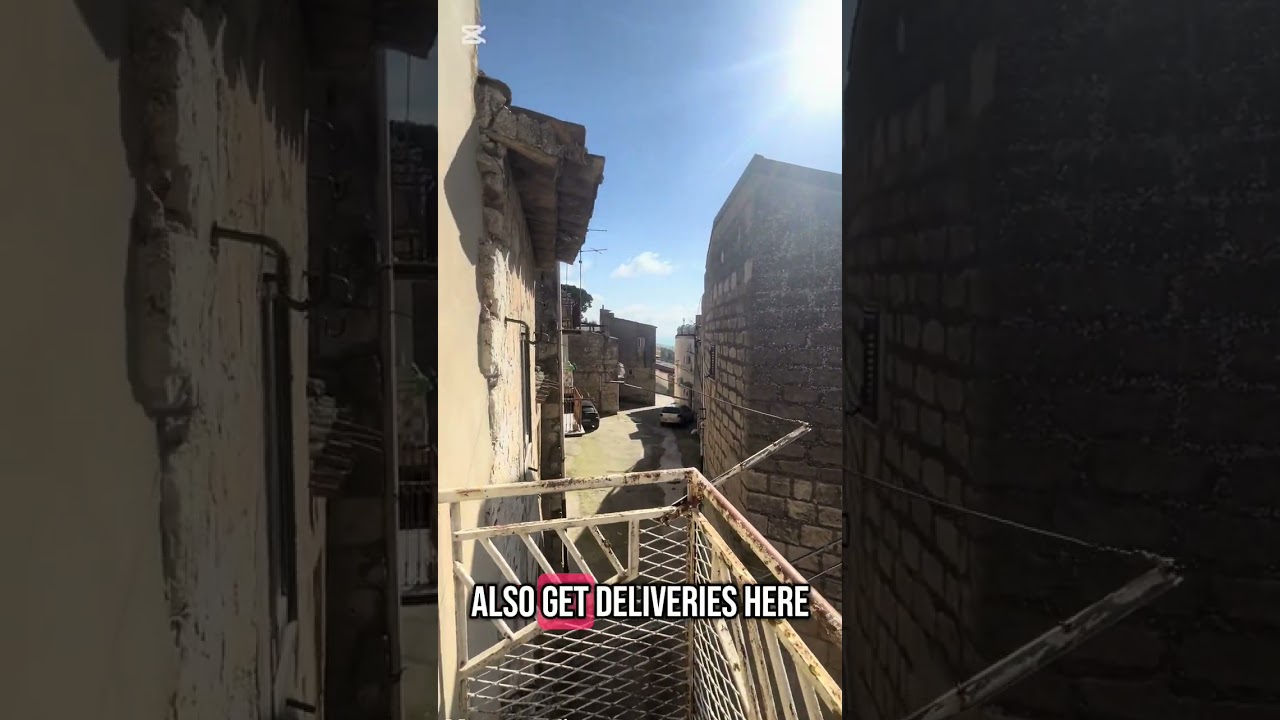 House tour €8,500 Mussomeli Sicily for sale