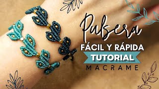 🍃 Macrame Leaf Bracelet with Waxed Thread | 46 DIY Leaf Bracelet macrame