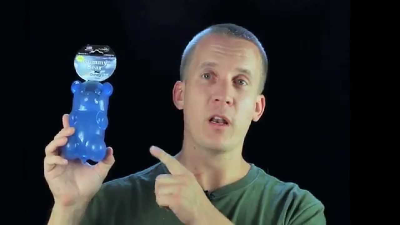 gummy bear dog toy