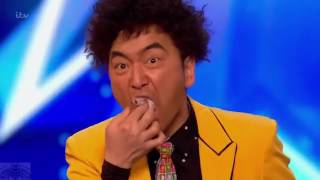 Britain's Got Talent 2017 Tanba The Japanese Danger Magician Amazes Simon Full Audition S11E06