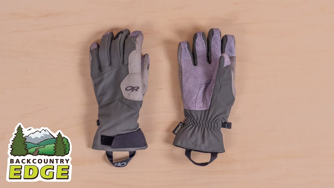 Outdoor Research Bitterblaze Gloves - YouTube