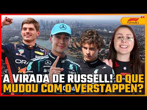 GP DA ÁUSTRIA 2026 🏎️ Russell vence, Verstappen volta ao pódio e o futuro da Mercedes esquenta