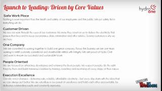 Re-launching Core Values