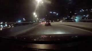 Citroen ZX 16v vs Peugeot 306 gti6 vs Alfa Romeo 155 2.5v6. Fast drive damansara/duke highway 3am