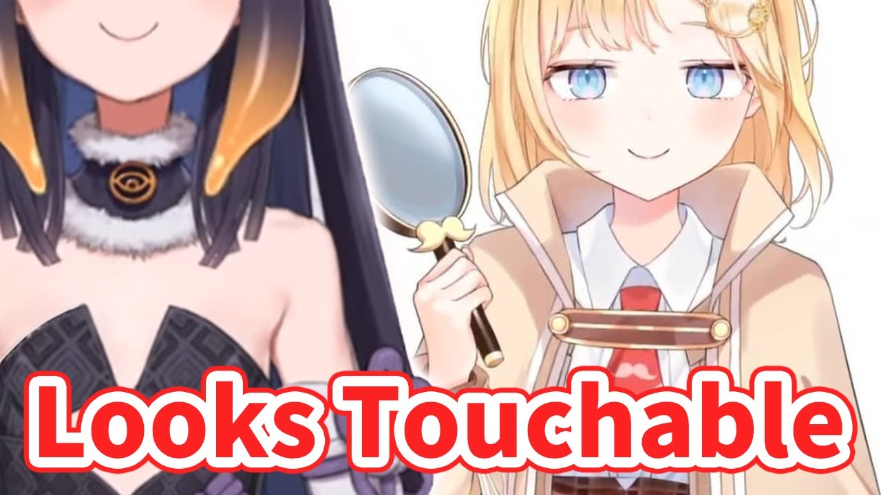 Amelia wants to touch Ina【Amelia Watson / HololiveEN】