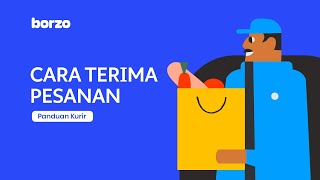 Panduan kurir: Cara ambil order di Apps Borzo Partner screenshot 2