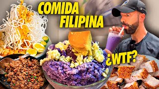 Probé Comida Típica FILIPINA por Primera Vez en Manila *Bueno, Bonito y Barato*