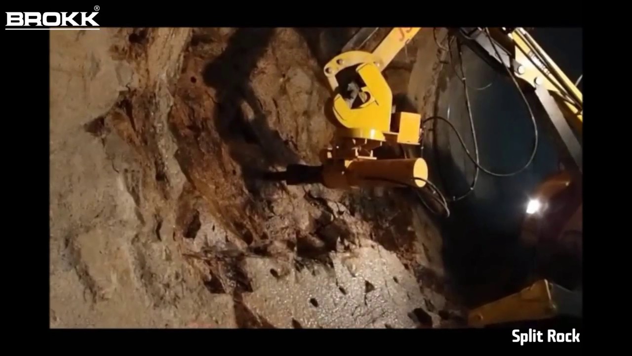 Применение техники Brokk при строительстве тоннелей