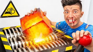 Destroy The Unbreakable Cube, Win $1,000! World’s Strongest Man vs Deadliest Weapons from Dark Web