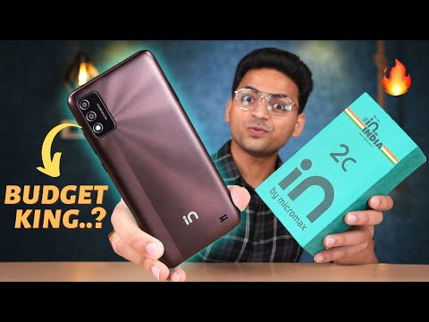 Micromax IN 2C Unboxing & Review | At Just Rs 7,499/- | Gaming & Benchmark Test ⚡️