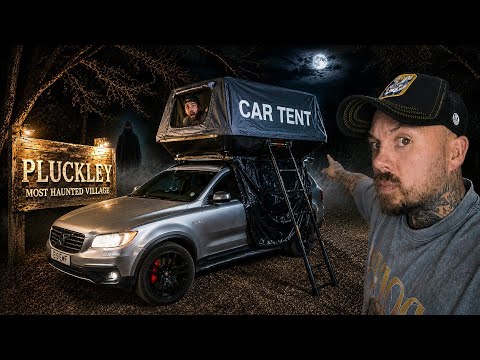 24 Hours Camping in Britain’s Most Haunted Village… Our Car Tent in Pluckley Was a Bad Idea