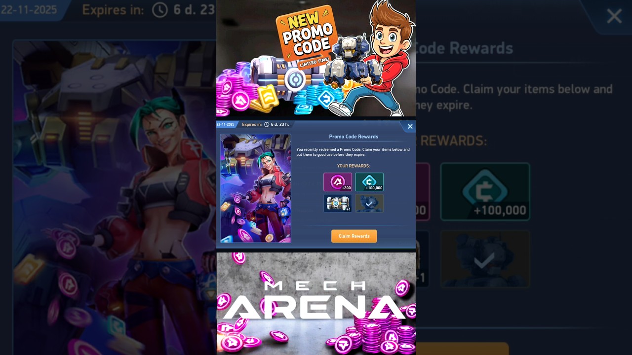 Get Vortex Mech For FREE! | Mech Arena New Promo Code