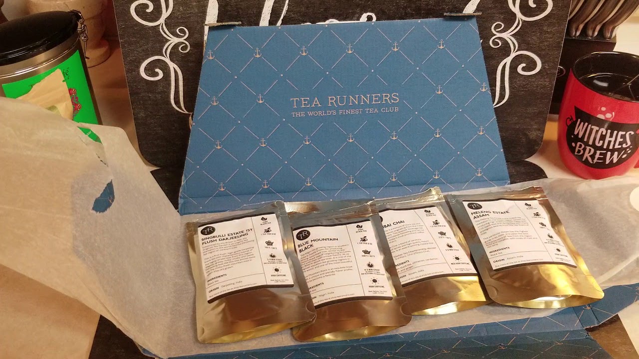 Tea Runners unboxing for March 2019