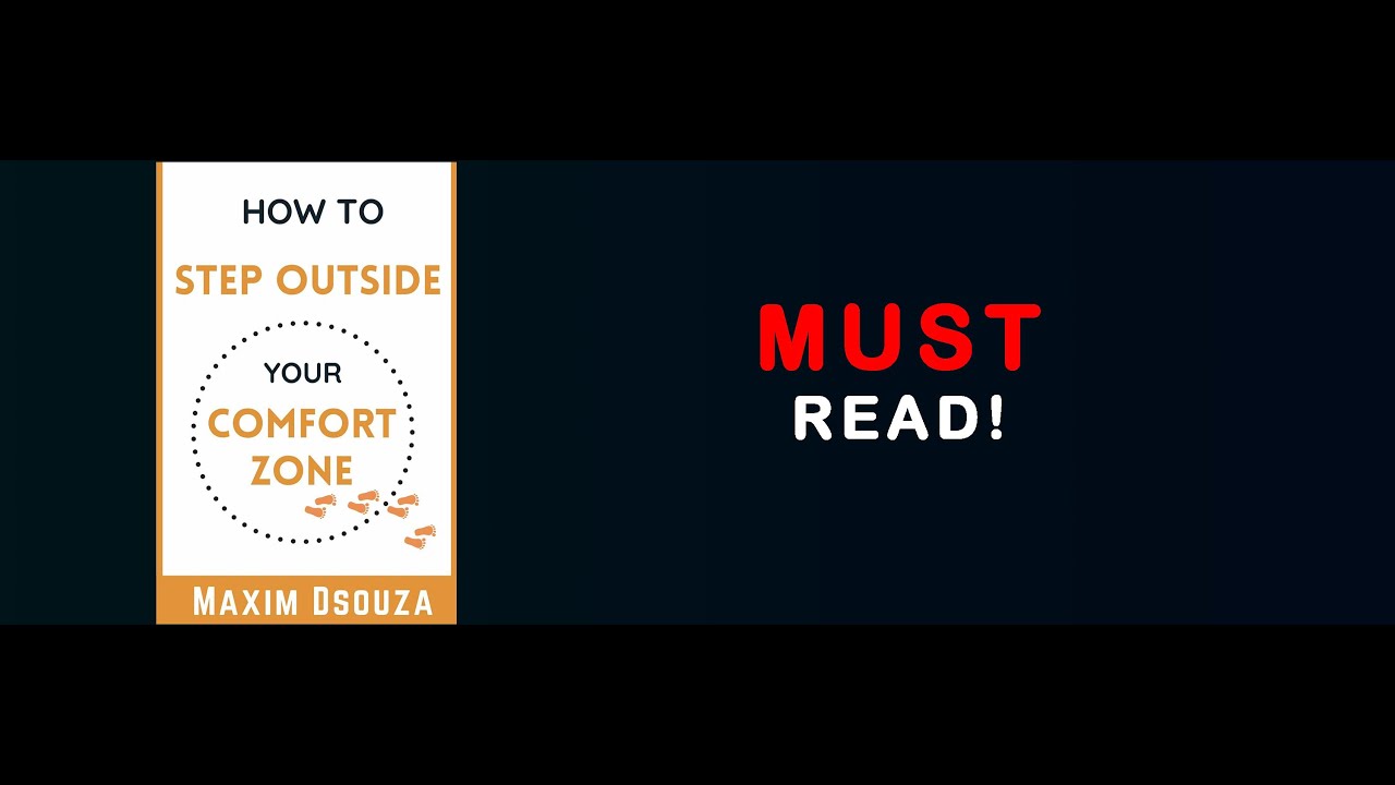 How to get out of comfort zone Book Review YouTube